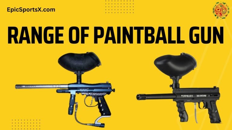 Range of Paintball Gun